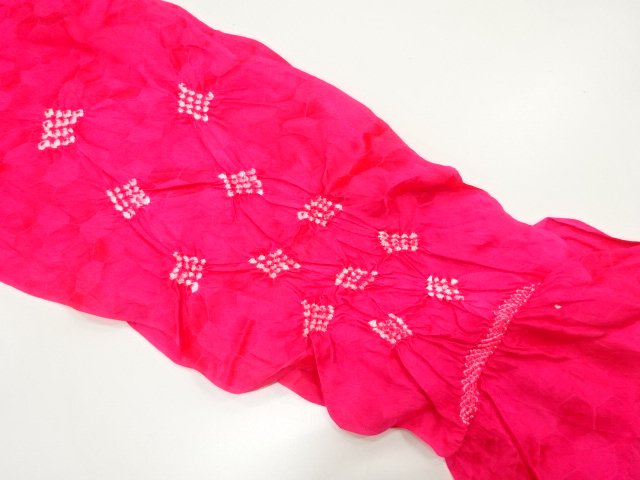 JAPANESE KIMONO / OBIAGE / SHIBORI